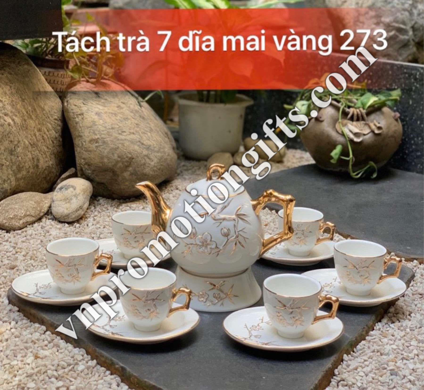 Bộ bình trà 7 dĩa