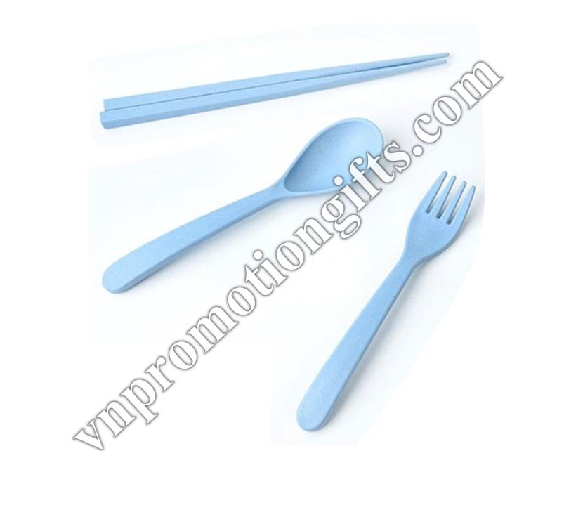 Muỗng, đũa, nĩa bằng nhựa lúa mì